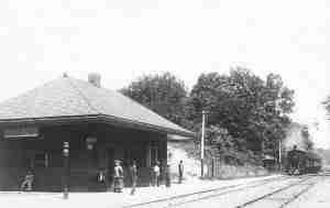 River Edge Station in 1906 in River Edge, NJ | www.thisisriveredge.com