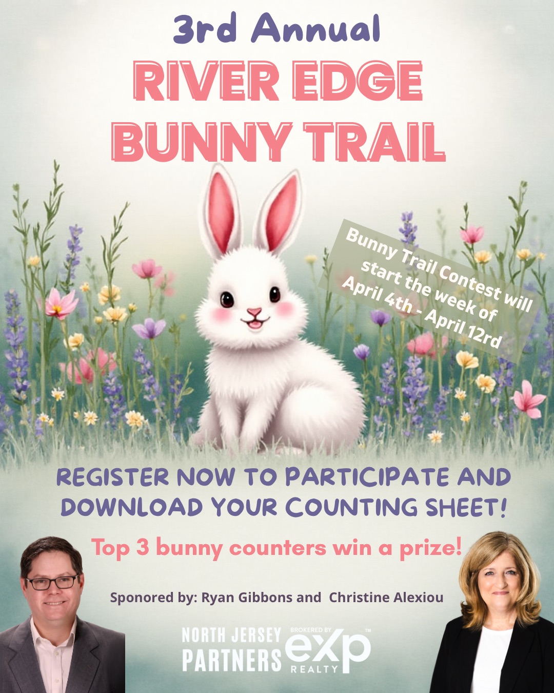 3rd Annual Bunny Trail Child Sign Up